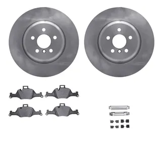 R1 Concepts WFWH1-31140 E- Line Series Brake Rotor W/ Ceramic Brake Pads & Hdw